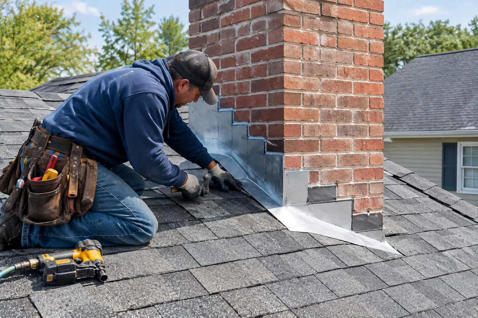 Roof restoration before and after results in Houston